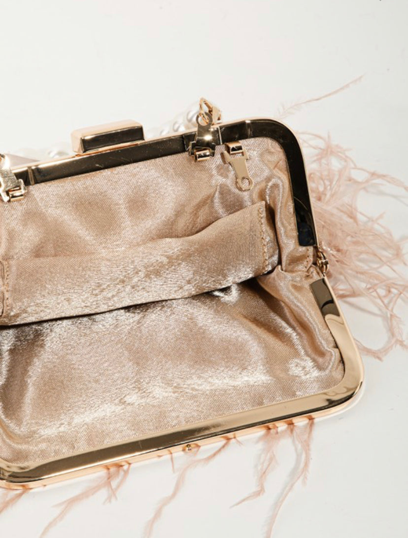 Fringed + Feathered Clutch/Crossbody (more options)