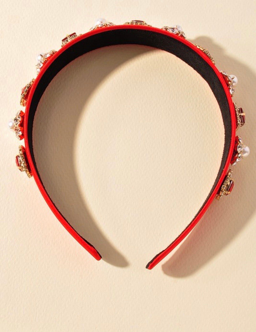 Ruby Embellished Headband