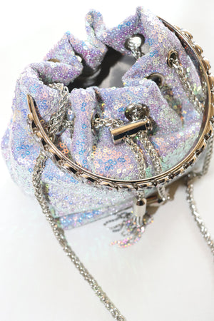 Sequin Soft Convertible Clutch
