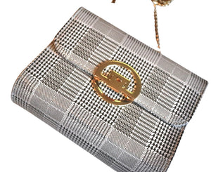 Plaid Flap Crossbody