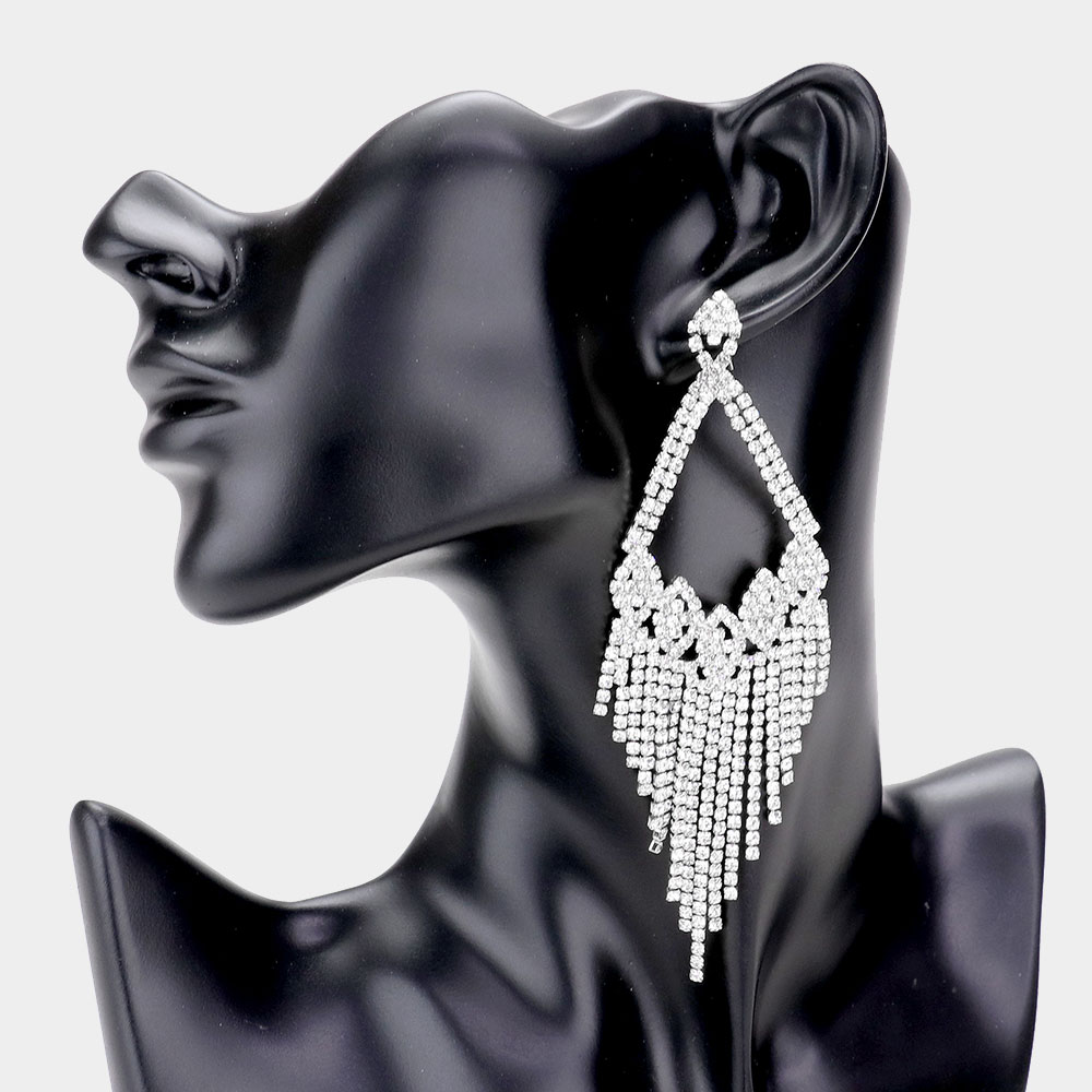 Dramatic Fringe Drop Earrings