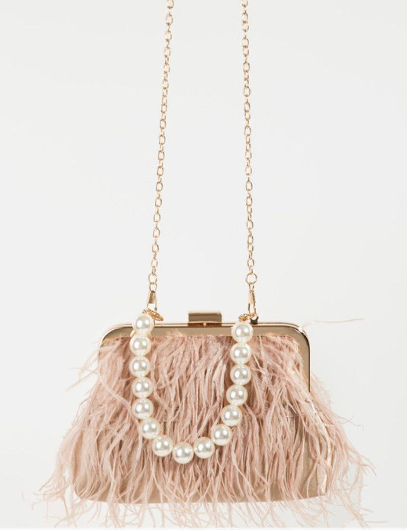 Fringed + Feathered Clutch/Crossbody (more options)