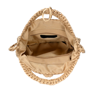 Fiji Round Straw Crossbody Bag (more options)